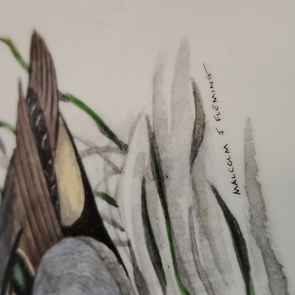 Vintage 1961 Duck by Delano Studios Decorative Plate - Picture 2 of 7